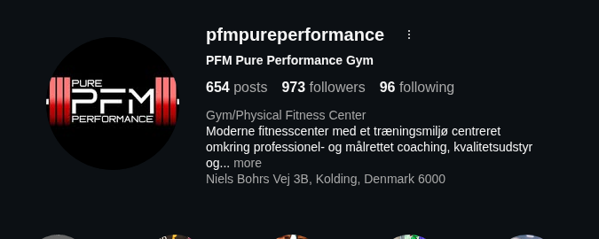 Pure Performance logo